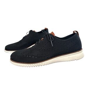 Cole Haan Men’s ZERØGRAND Stitchlite™ Wingtip Oxfords Black 11.5M